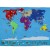 Carte du monde en tissu Oskar et Ellen pour découvrir la géographie