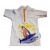 Tee-shirt anti UV / Dauphin surf Blanc Mayoparasol 