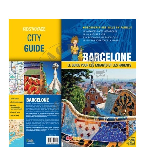 Barcelone Kids Voyage Guide de voyage pour enfant Barcelone