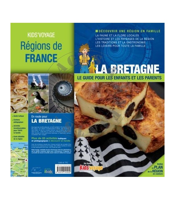 Bretagne livre et guide pour enfant Kids Voyage