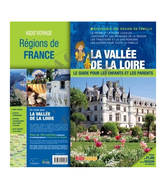 Vallée de la Loire livre guide enfant Kid's Voyage