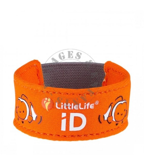 Bracelet contact sécurité LittleLife poisson clown