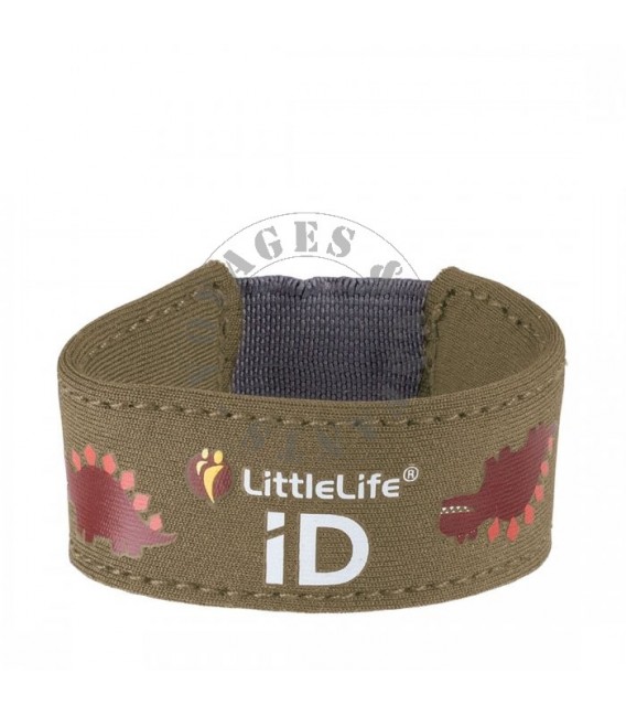 Bracelet contact sécurité LittleLife Dino