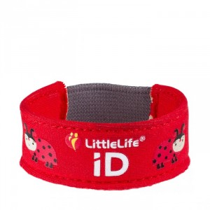 Bracelet contact de sécurité LittleLife coccinelle